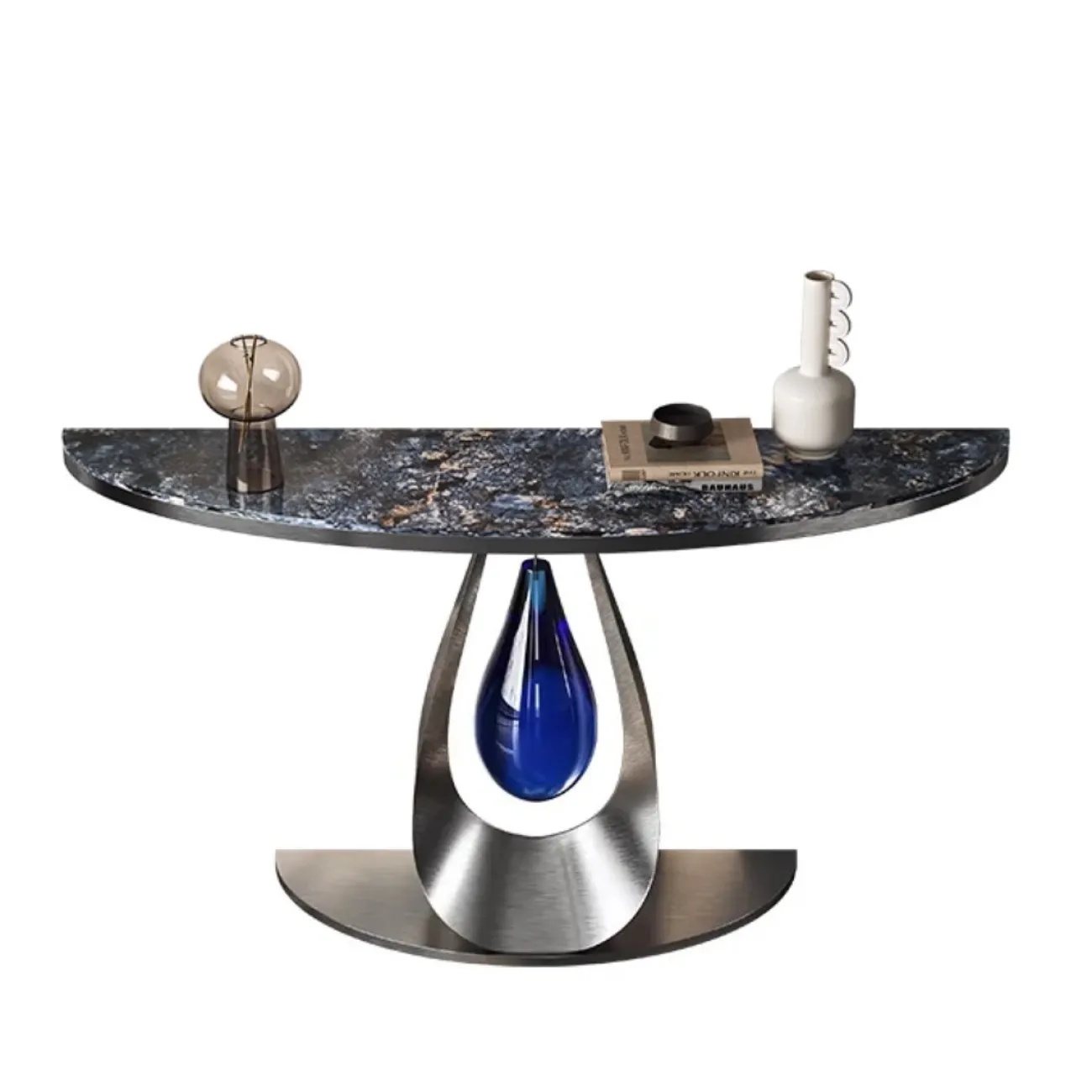 Консольный столик из натурального роскошного камня XPW 35680-29 Консольный столик из натурального роскошного камня XPW 35680-29