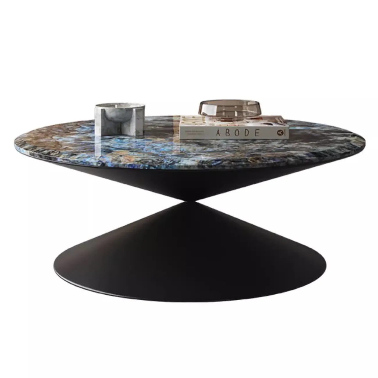 Журнальный столик-воронка из натурального камня XPW 35685-29