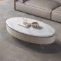 Роскошный овальный журнальный столик из натурального камня XPW 35686-29