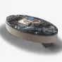 Роскошный овальный журнальный столик из натурального камня XPW 35686-29