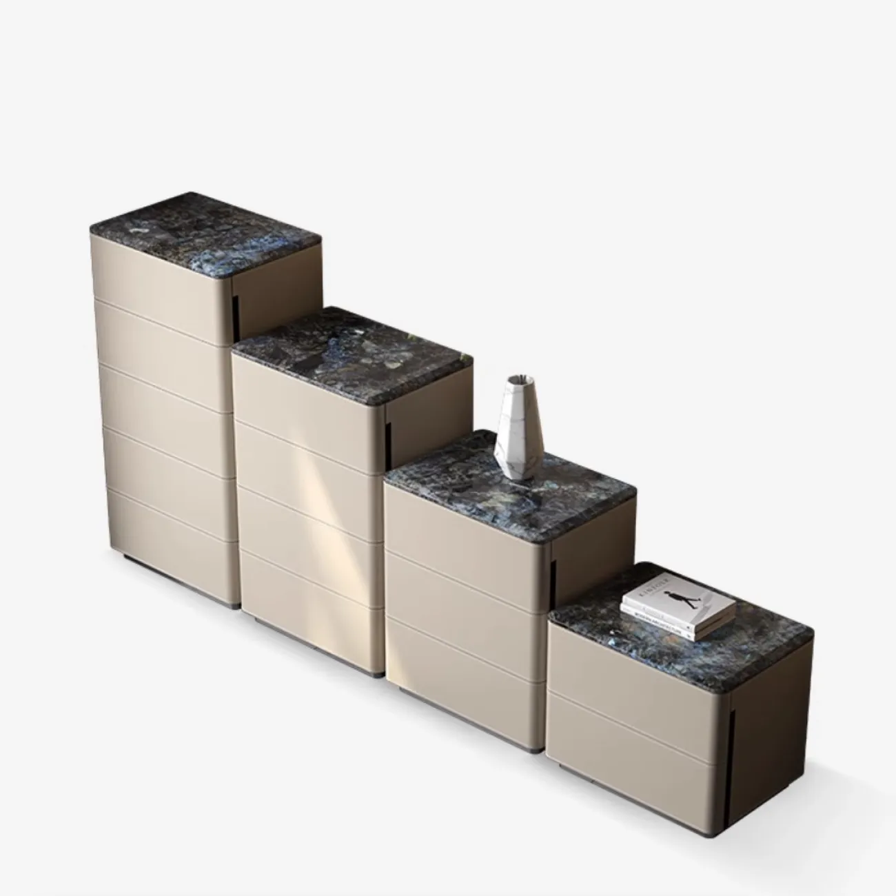 Комбинированный комод из седельно-кожаный XPW 35687-29