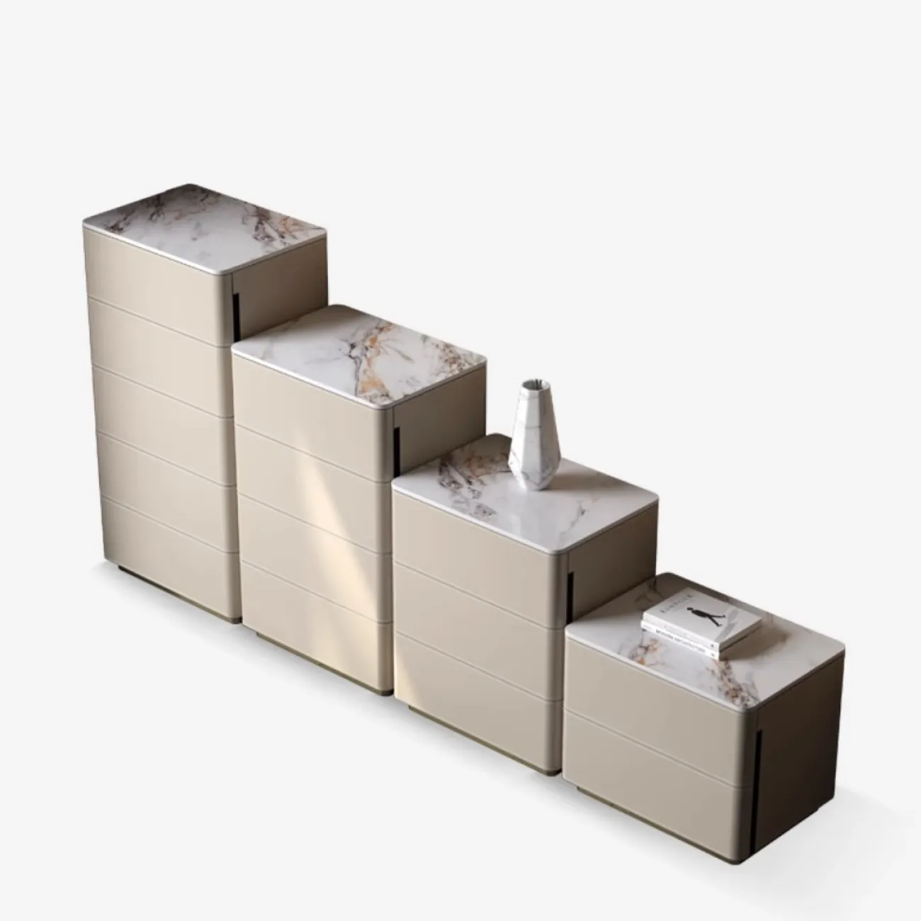 Комбинированный комод из седельно-кожаный XPW 35687-29