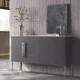 Роскошный кожаный комод с каменной плитой XPW 35690-29