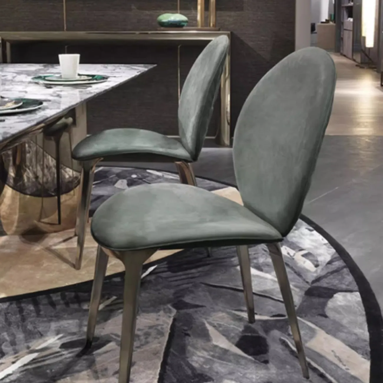 Итальянский обеденный стул с трехмерным принтом XPW 35694-29