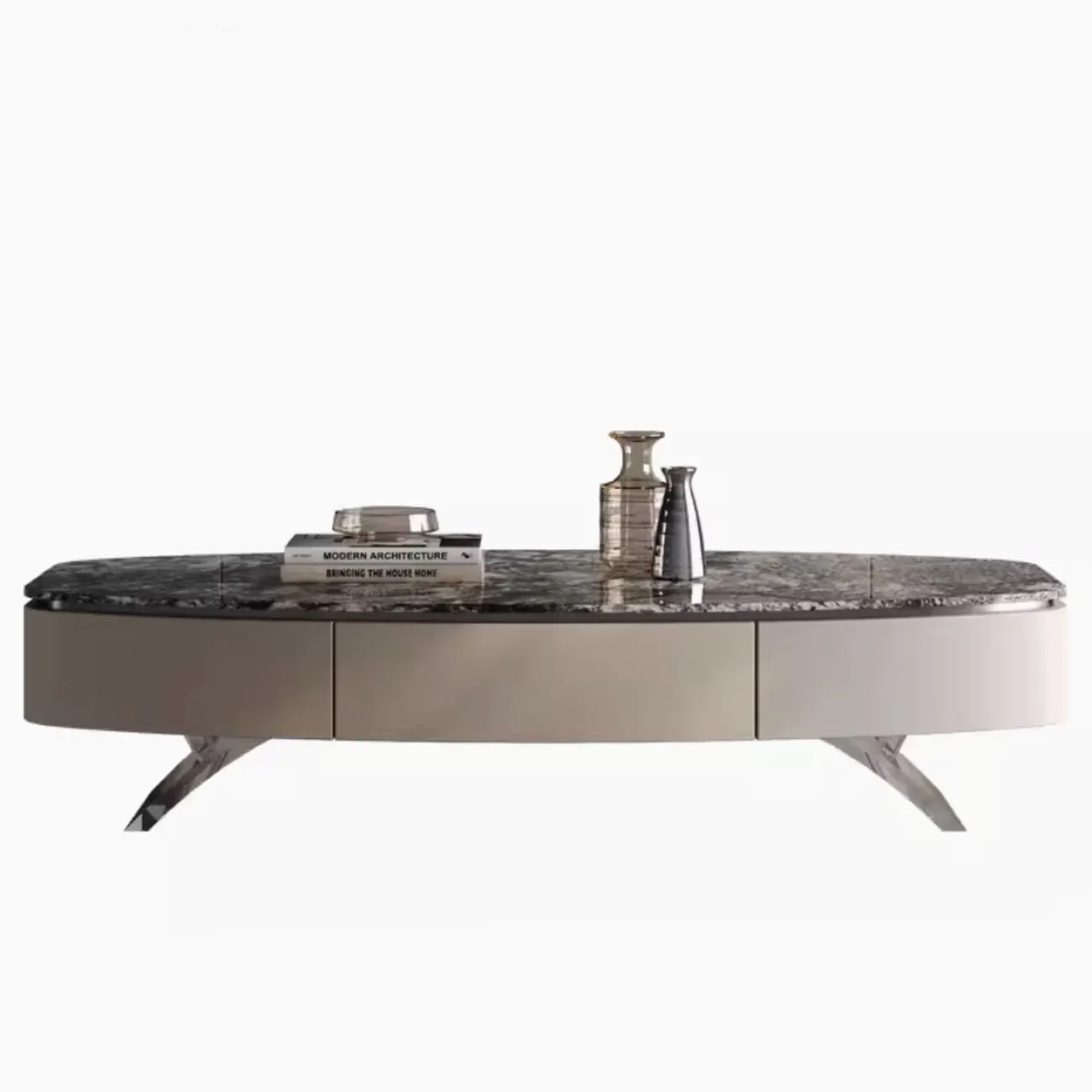 Роскошный журнальный столик из каменной плиты XPW 35695-29