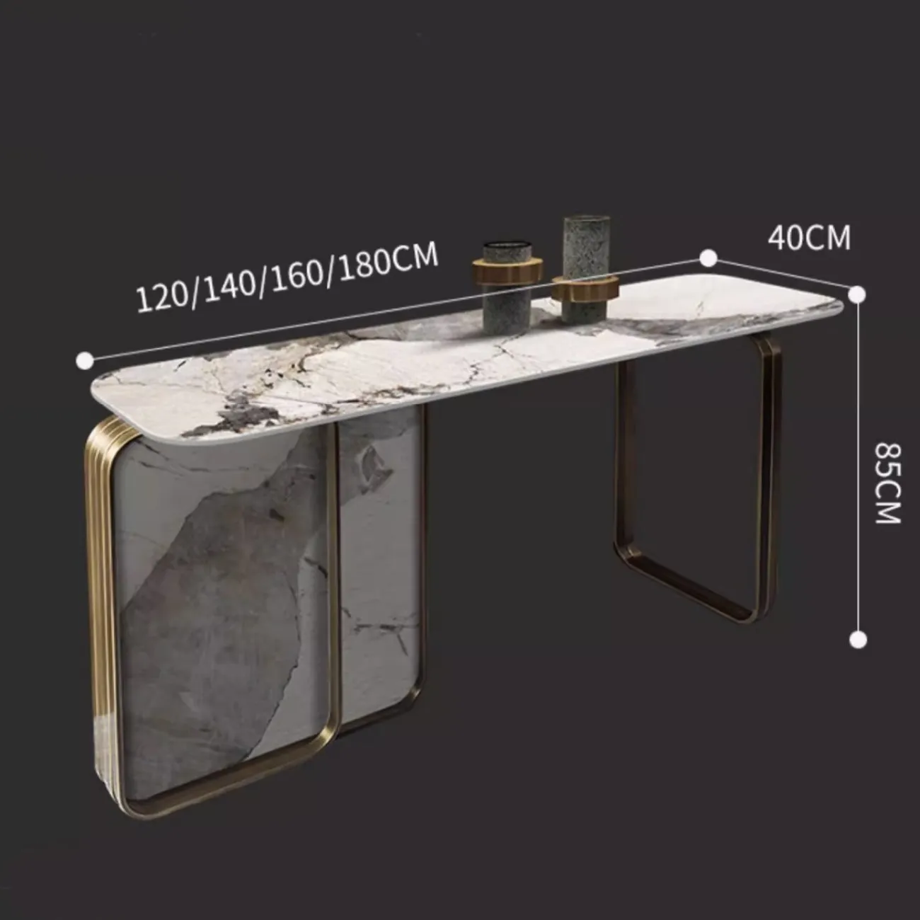 Современный консольный столик из натурального камня XPW 35696-29