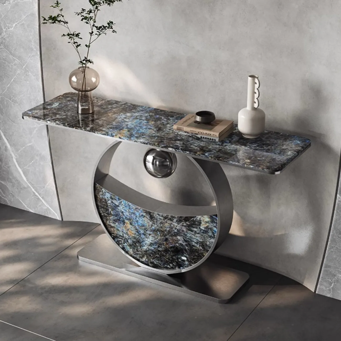 Супер узкий современный консольный столик XPW 35697-29 Супер узкий современный консольный столик XPW 35697-29