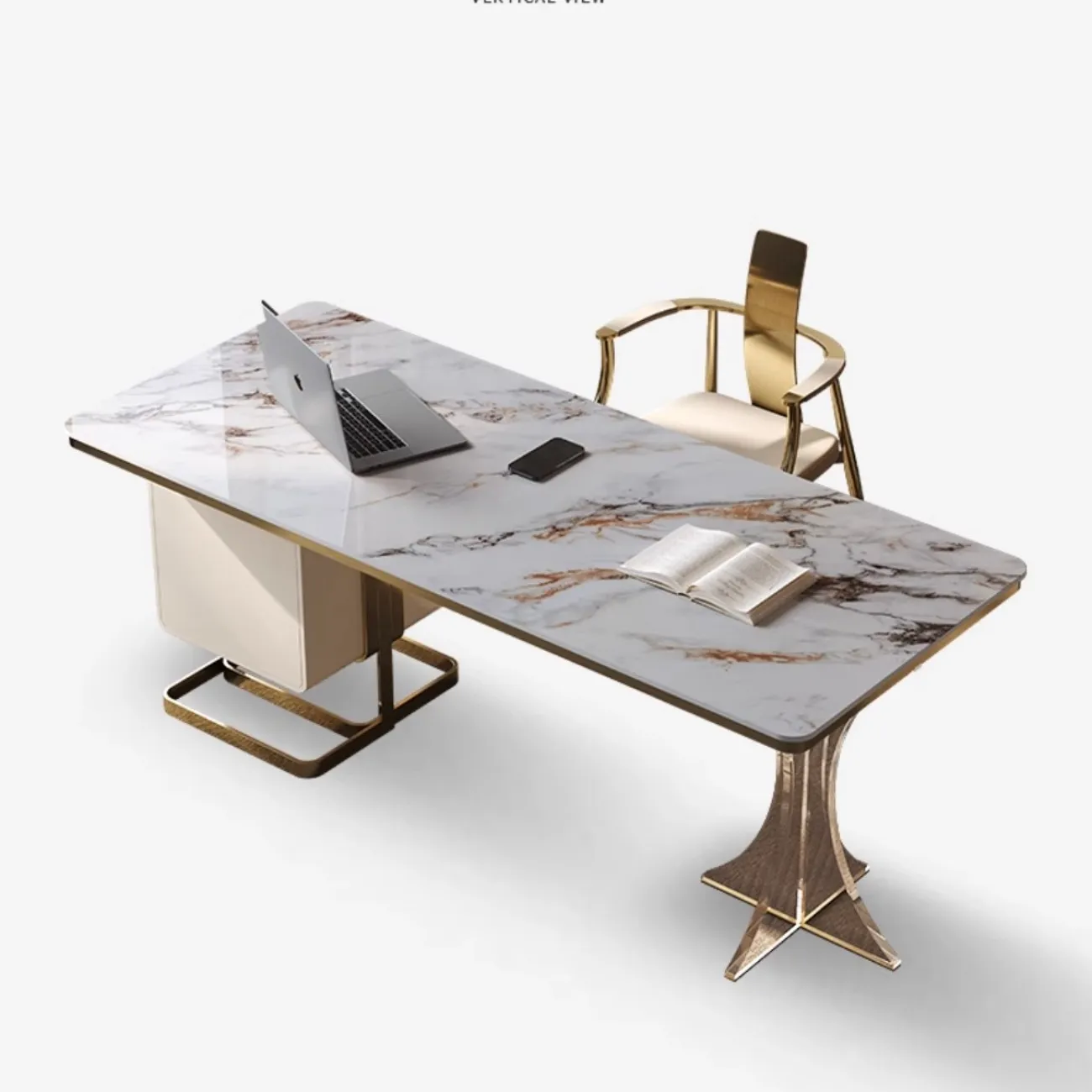 Роскошный письменный стол из натурального камня XPW 35698-29