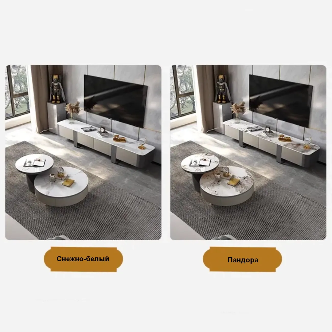 Роскошный шкаф под ТВ из нержавеющей стали  XPW 35704-29