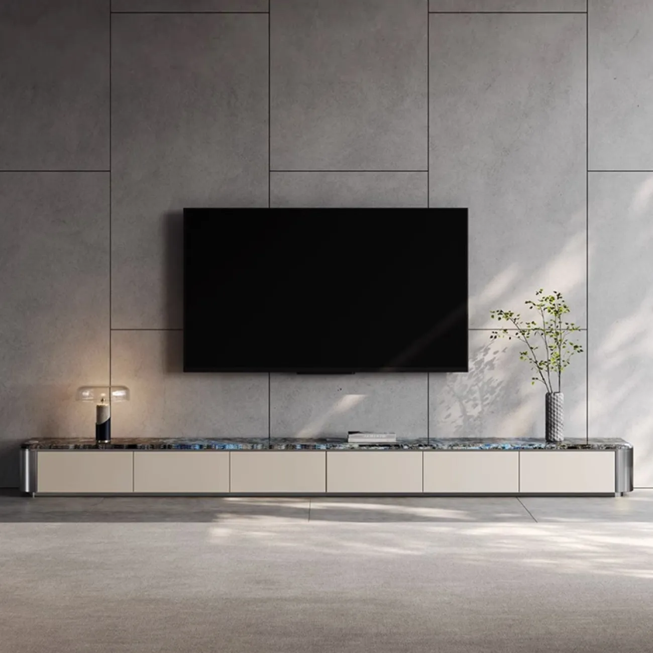 Cверхдлинный ТВ-шкаф из массива дерева XPW 35709-29 Cверхдлинный ТВ-шкаф из массива дерева XPW 35709-29