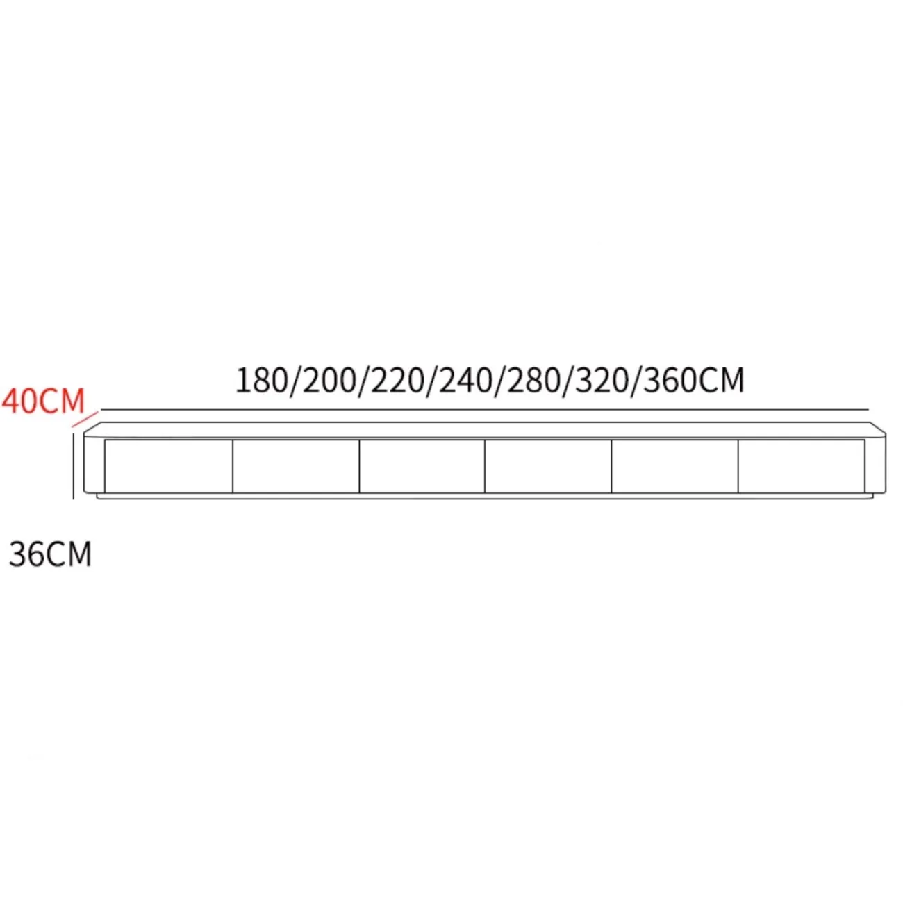 Cверхдлинный ТВ-шкаф из массива дерева XPW 35709-29 Cверхдлинный ТВ-шкаф из массива дерева XPW 35709-29