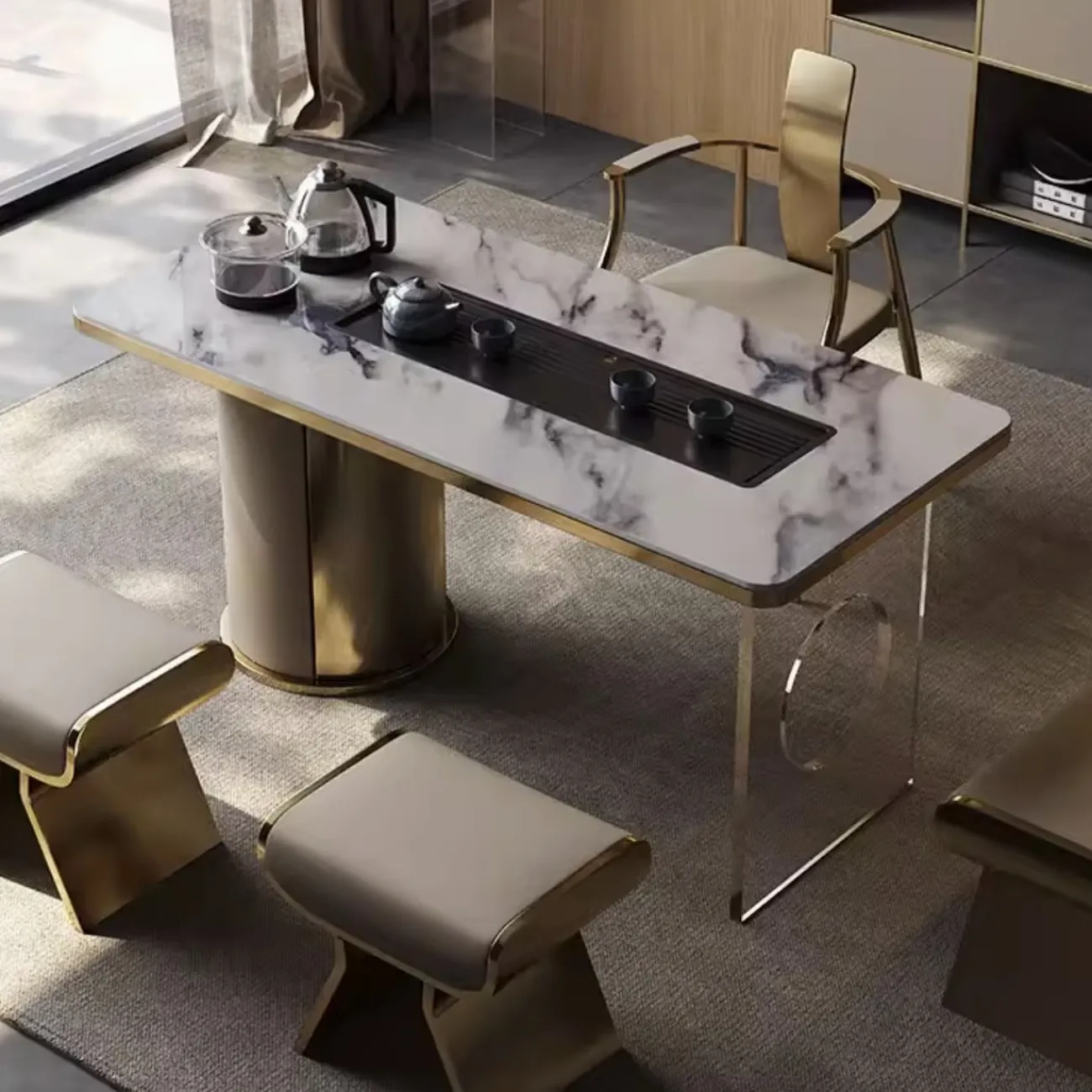 Акриловый чайный столик в итальянском стиле XPW 35715-29