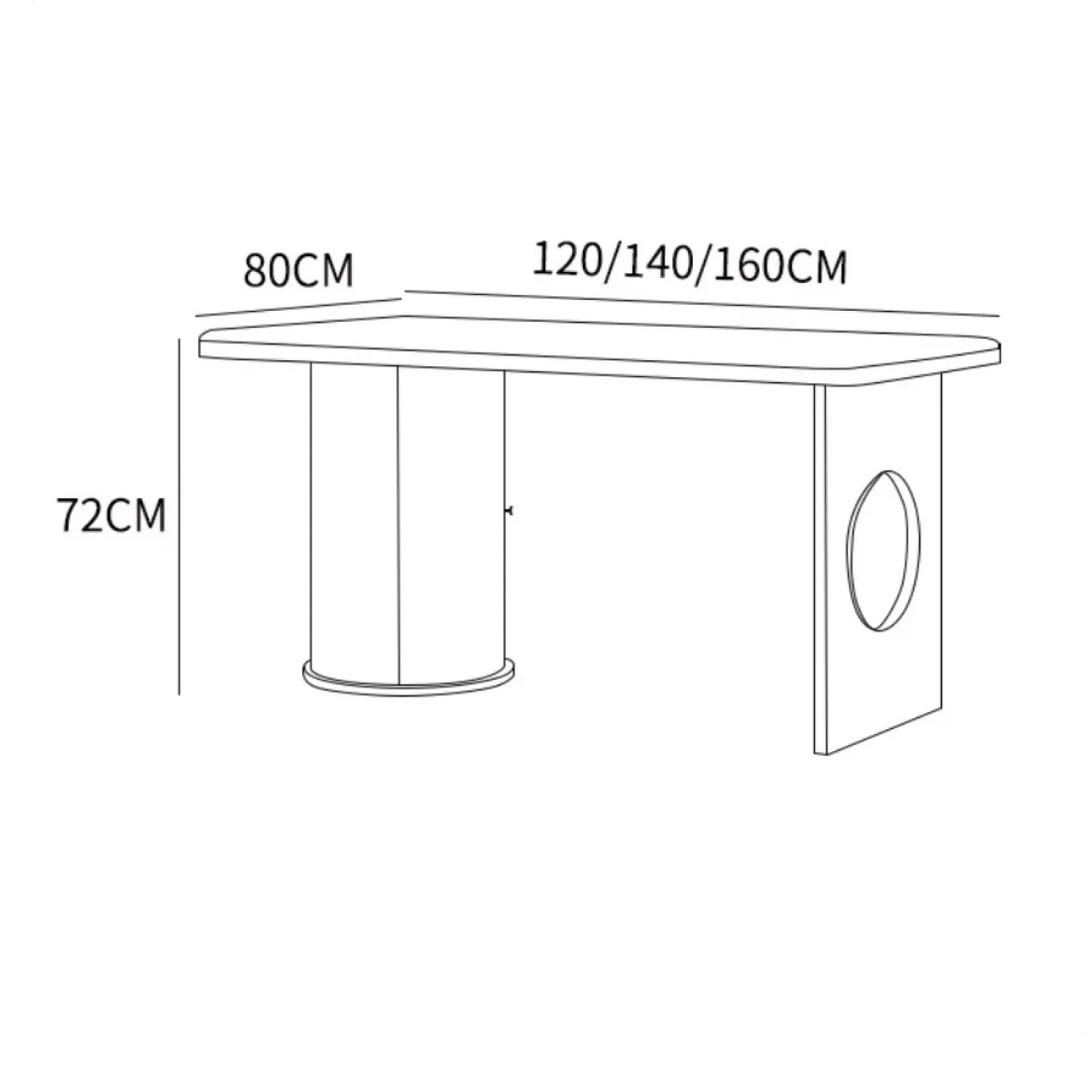 Акриловый чайный столик в итальянском стиле XPW 35715-29