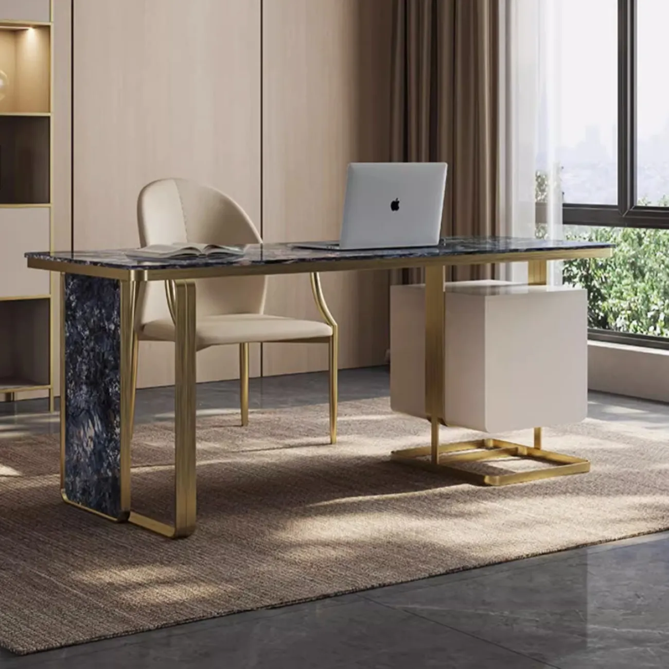 Роскошный письменный стол с выдвижным ящиком XPW 35716-29