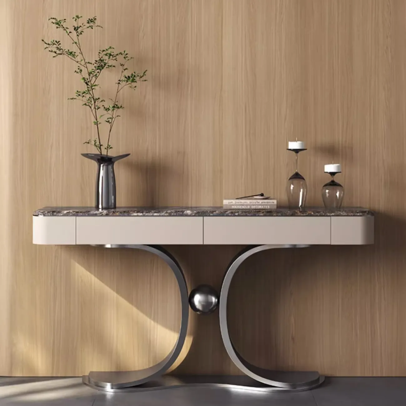 Роскошный консольный столик из натурального камня XPW 35717-29