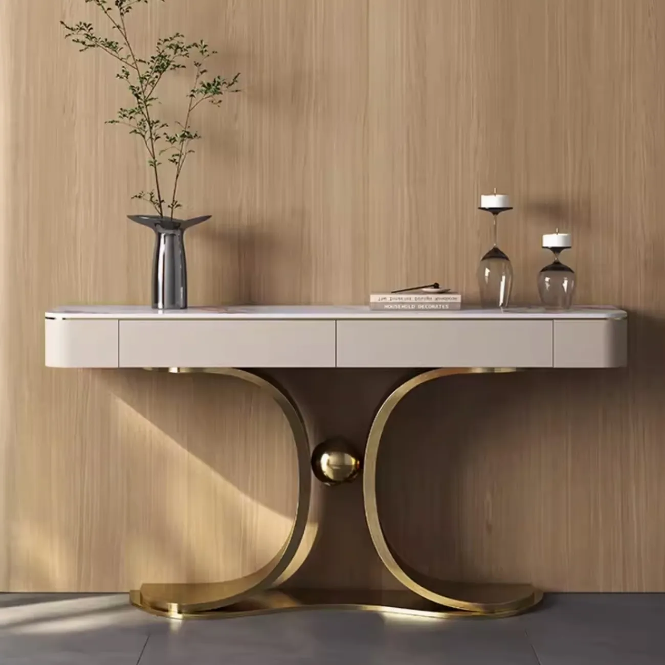 Роскошный консольный столик из натурального камня XPW 35717-29