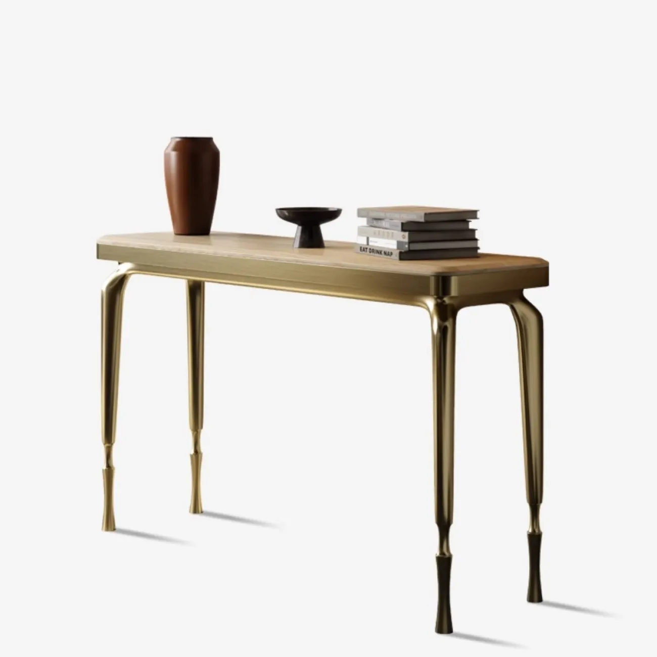 Роскошный консольный столик из массива дерева  XPW 35718-29