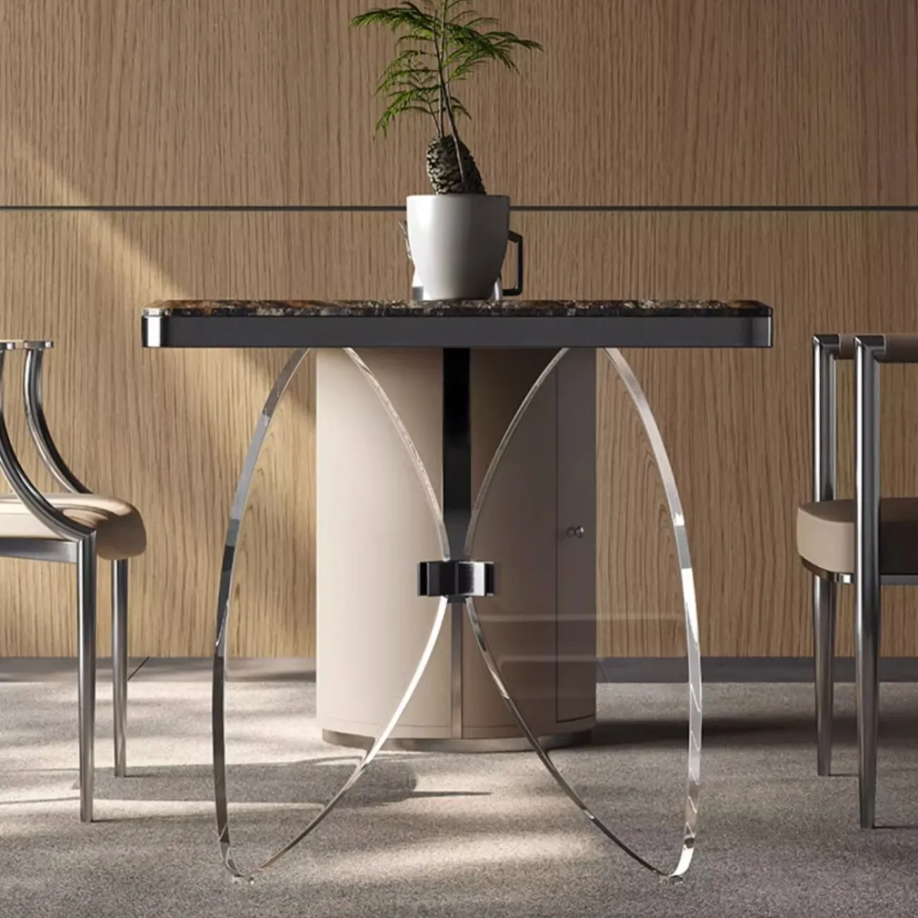 Роскошный обеденный стол из натурального камня XPW 35721-29