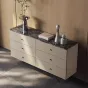Современный коженный комод из натурального камня XPW 35733-29