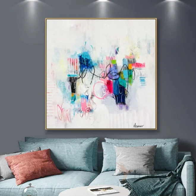 Дизайнерская картина Abstract mural