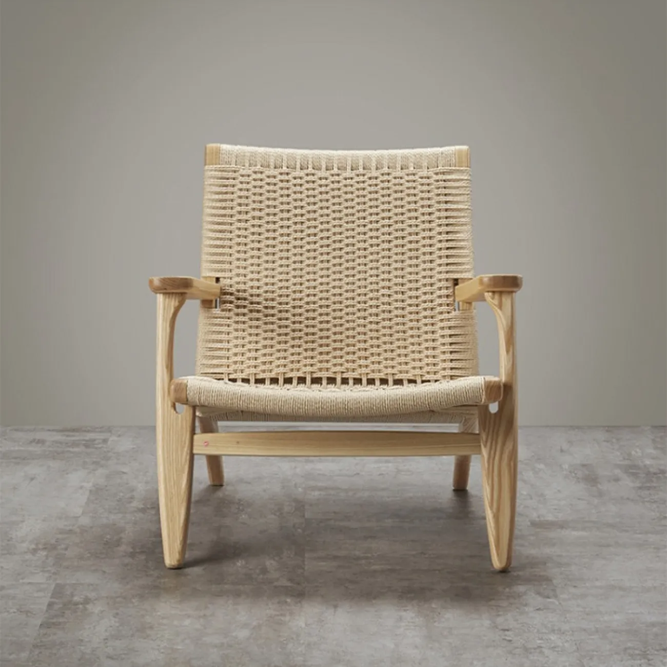 Дизайнерский плетенный стул George в скандинавском стиле