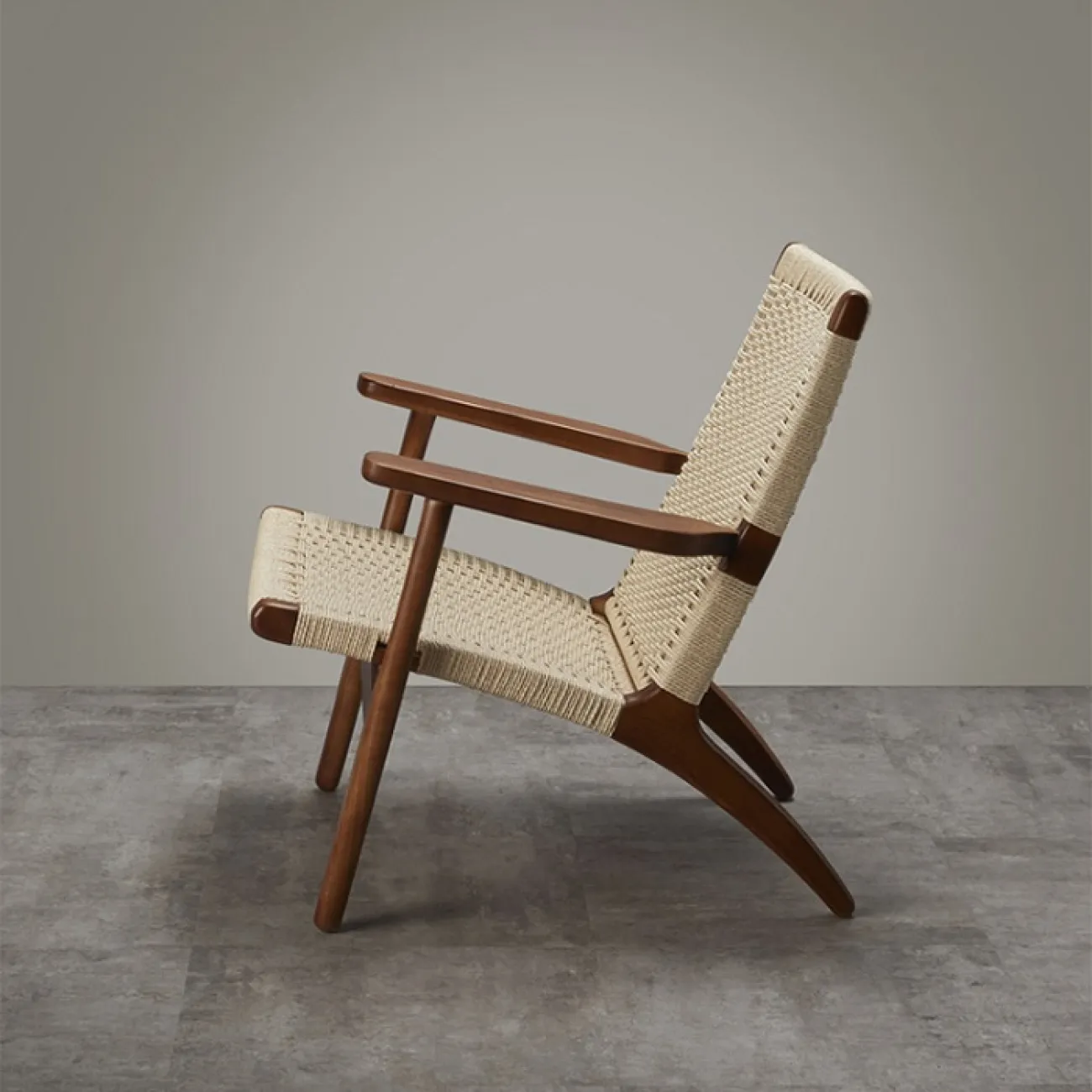 Дизайнерский плетенный стул George в скандинавском стиле