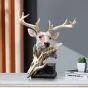 Настольная статуэтка Nordic Elk ручной росписи
