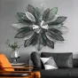 Настенные 3D часы Standard Tree из кованого железа ручной сварки и росписи
