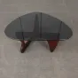  Стеклянный журнальный столик Noguchi Yong 