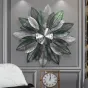 Настенные 3D часы Standard Tree из кованого железа ручной сварки и росписи