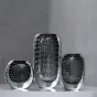 Настольная стеклянная 3D ваза Wind Flower ручной выдувки