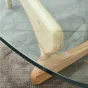  Стеклянный журнальный столик Noguchi Yong 