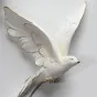 Напольная Статуэтка Feather ручной росписи