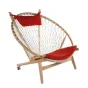  Плетенный стул шезлонг из натурального дерева Sheikh