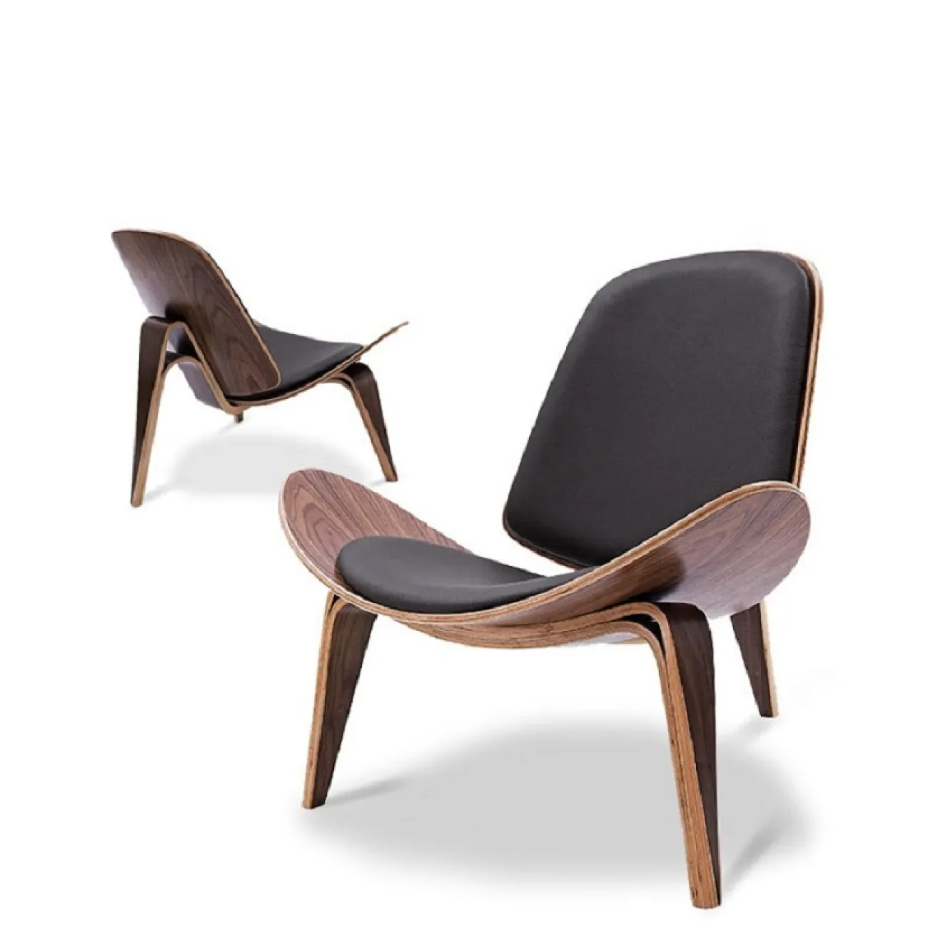  Деревянный стул Smile в скандинавском стиле