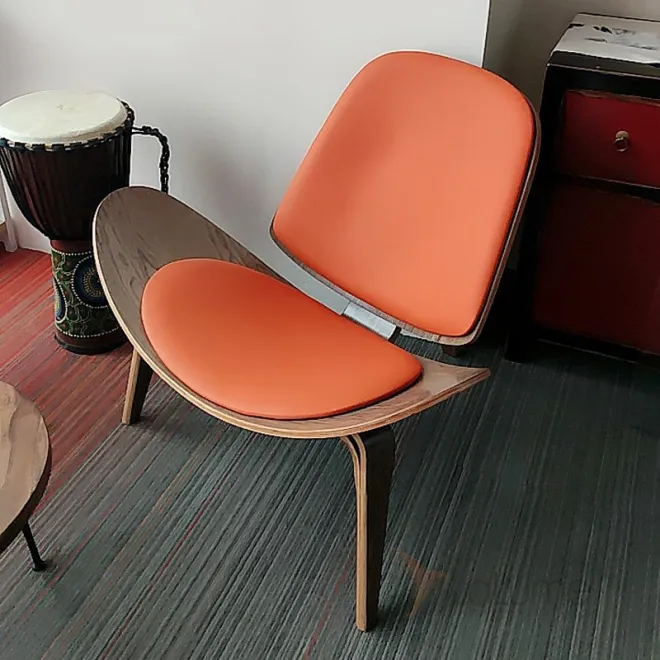  Деревянный стул Smile в скандинавском стиле