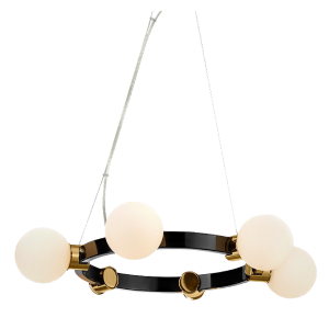 Кольцевые люстры и светильники